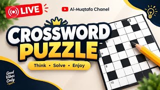 ☕ Relax & Solve Crossword Puzzles | LIVE