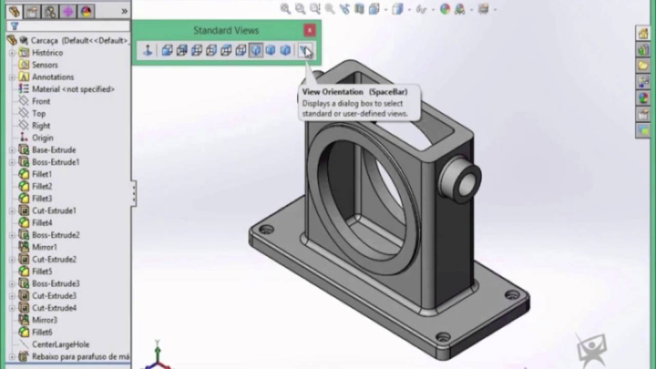 Knowing the Tools for Viewing - M2A1 - SOLIDWORKS 2015 Step by Step ...