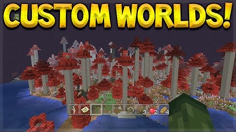 NEW ULTRA AMPLIFIED WORLDS! Minecraft Console Edition - Amplified World + Custom Dimensions Biomes