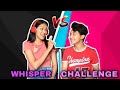 The whisper challenge with brother 😜 || Varsha Thapa