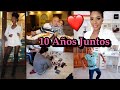 10 AÑOS JUNTOS! RUSIA, SALIMOS A CENAR EN FAMILIA + AMIGAS SE LLEVAN MI MAQUILLAJE | 6 Oct 2018