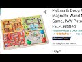 Melissa &amp; Doug PAW Patrol Wooden 4-in-1Magnetic Wand Maze Board