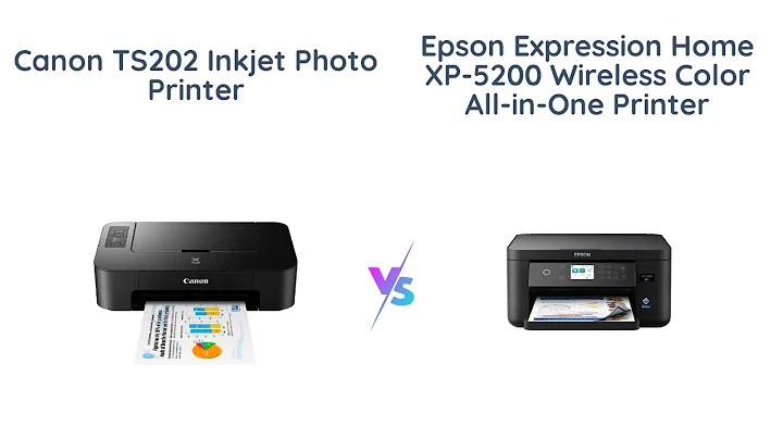 Canon TS202 vs Epson XP-5200: Which Printer is Better?