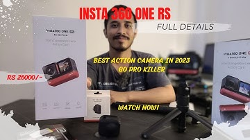 Insta360 One RS modular action camera | Full details | Best Action camera in 2023 | Gopro killer