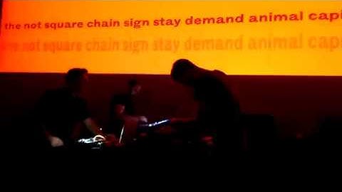 65daysofstatic - Decomposition Theory at the Millennium Gallery