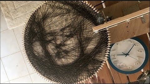 1D Printer: Portrait Threading Machine