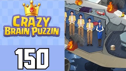 Crazy Brain Puzzle Level 150 High Altitude Rescue | Game Walkthough