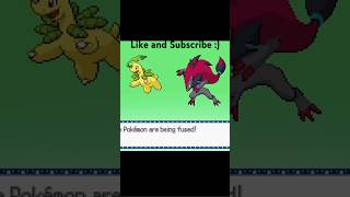 Zoroark fused w gen 2 starters #shorts #pokemoninfinitefusion #pokemon #romhack #fangame