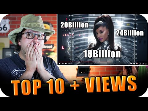 JUSTIN BIEBER ARIANA GRANDE KATY PERRY e TOP 10 CANAIS MAIS VISTOS NO Youtube c