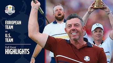 Full Event Highlights | 2025 Ryder Cup