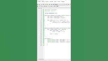 C++ Matrix Addition Program Tutorial | 3x3 Matrices #ASMR #Coding