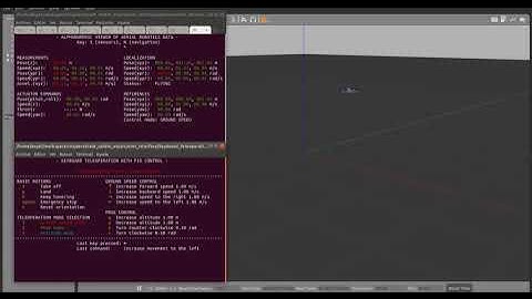 Teleoperation with Gazebo simulator