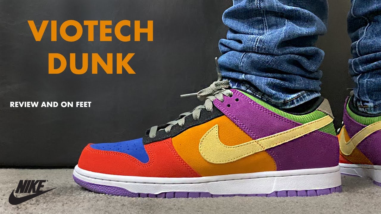 viotech dunk on feet