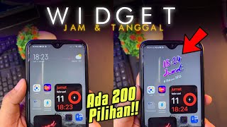 Simpel & Keren🔥 Cara Merubah Tampilan Widget Jam dan Tanggal di Android screenshot 1