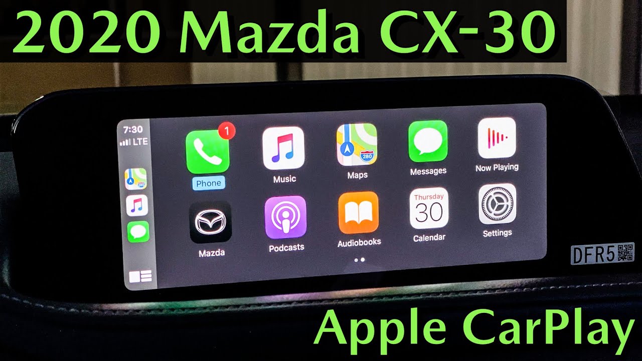 Does Mazda Cx 30 Have Apple Carplay?