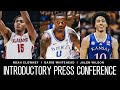 Noah Clowney, Dariq Whitehead &amp; Jalen Wilson Press Conference | 2023 Nets Draft