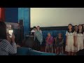 Morissette sings next to the real life Ma'am Alma with the Loboc Children's Choir