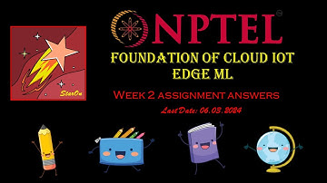 NPTEL FOUNDATION OF CLOUD IOT EDGE ML WEEK 2 ASSIGNMENT ANSWERS | JAN 2024