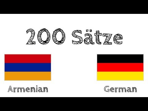 Video: Wie Man Armenisch Lernt