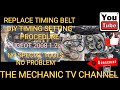 REPLACE TIMING BELT(PEUGEOT 2008 1.2)NO SPECIAL TOOLS/NO PROBLEM/DIY PROCEDURE/BASIC INFORMATION