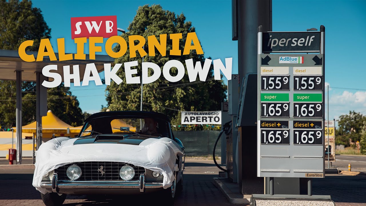 Ferrari SWB California Shakedown