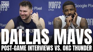 Luka Doncic & Kyrie Irving React to Proving Doubters Wrong, Dallas Making Western Conference Final