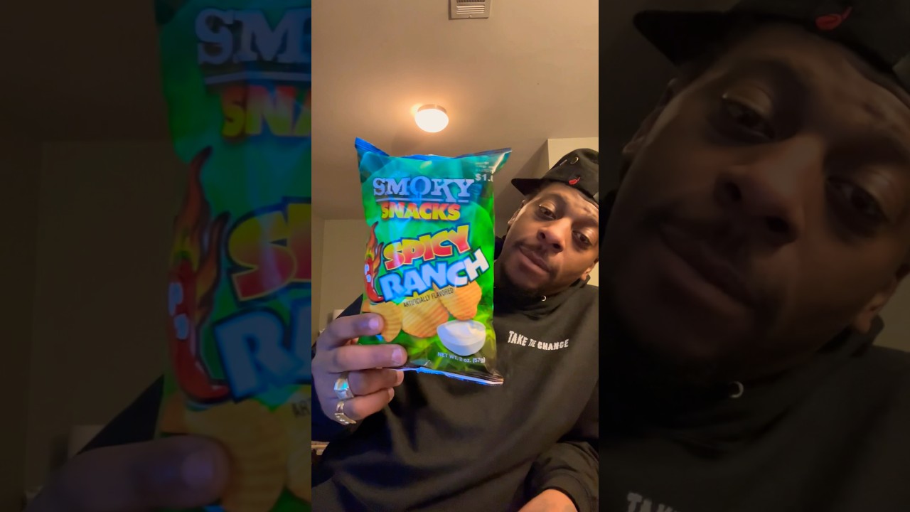 Smoky Snacks Spicy Ranch chips‼️🤔