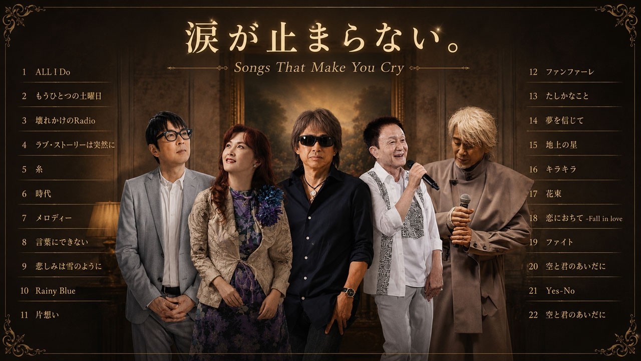 涙なしでは聴けない名曲集 🌧️ | Songs That Make You Cry | Timeless
