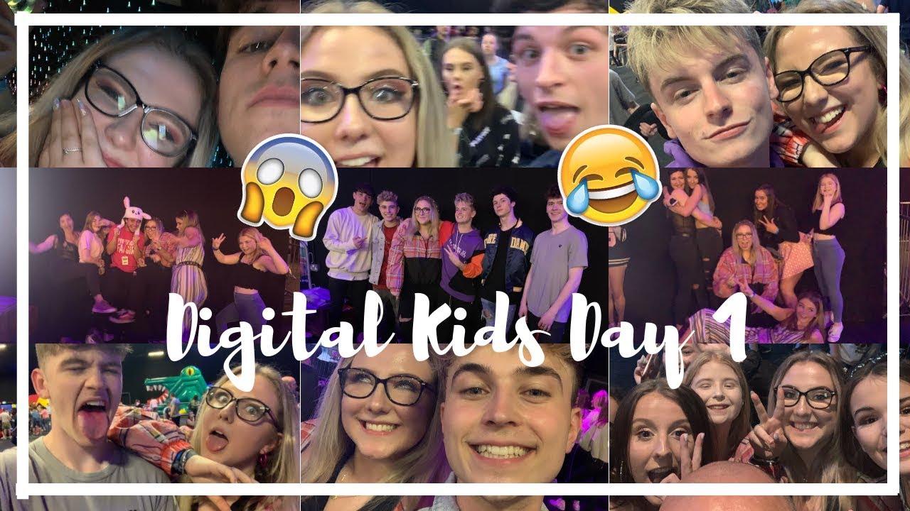 A really messy vlog || Digital Kids Day 1 || ITS TIGGY