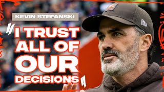 Kevin Stefanski Press Conference: "I trust all of our decisions"