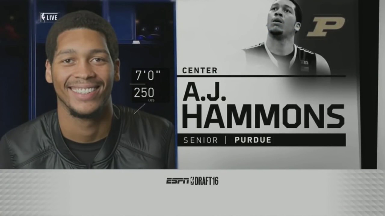 A.J. HAMMONS 2016 NBA DRAFT Full highlights