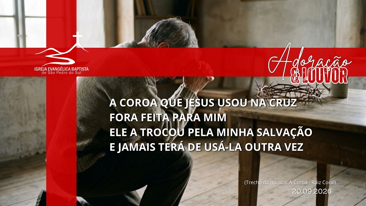 Culto Dominical IEBSPS - 20/09/2026