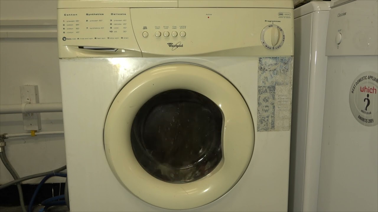 Daily wash 40'c / Whirlpool AWM5125