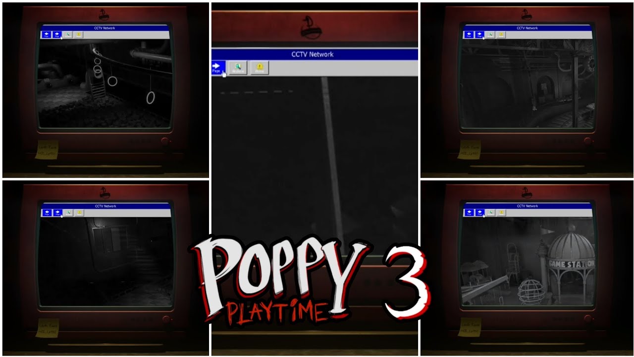 ALL new SECURITY CAMERAS - Poppy Playtime ARG UPDATE 