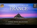 The Wonders of France | A Beautiful Relaxation Film French Aerial Tour with Calming Music