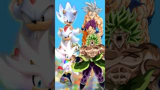 Sonic, Shadow, Silver vs Goku Vegeta, Broly