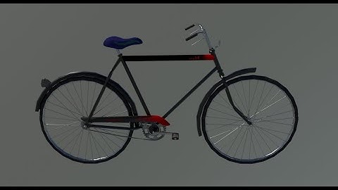 My first model in Maya(3d cycle)