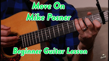 Move On--Mike Posner--Beginner Guitar Lesson