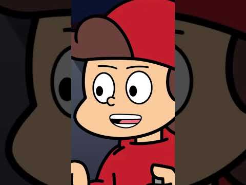 Анимация Poppy Playtime Кисси Мисси и Хагги Вагги преследуют Игрока и куклу Поппи