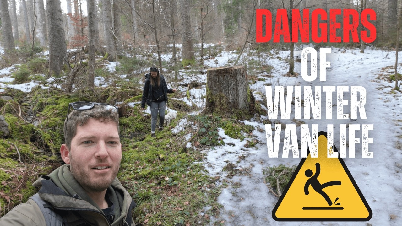 Injured in the Black Forest - one pitfall of winter van life | Ep. 53