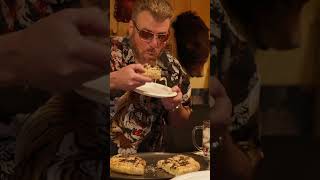 Pizza with a lil' extra... would YOU try it? 🍄 #420 #trailerparkboys