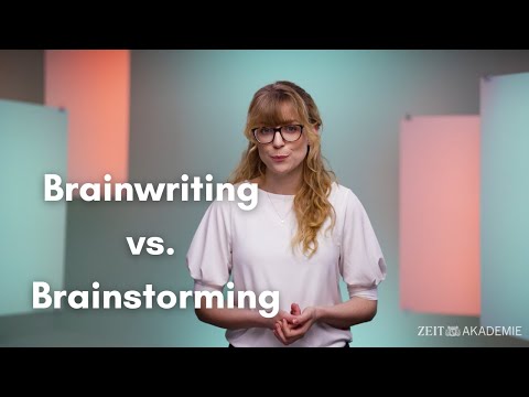 Video: Wenn Brainstorming mit einem Team ist es in Ordnung?