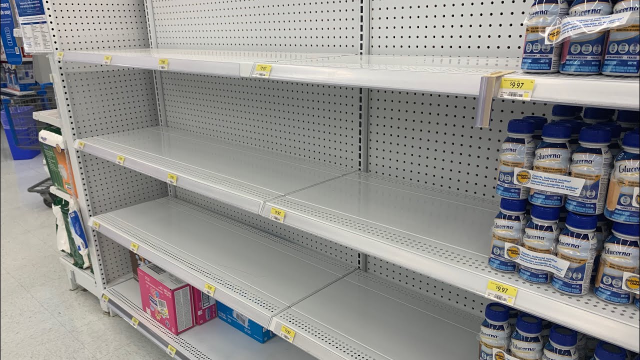 Food Shortages Empty Shelves Update July 23, 2022 Ontario, Canada