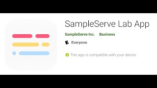 SampleServe Lab App: Top 4 Benefits screenshot 1