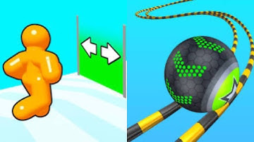 Tall Man Run vs Going Balls - All Level Gameplay Android,iOS