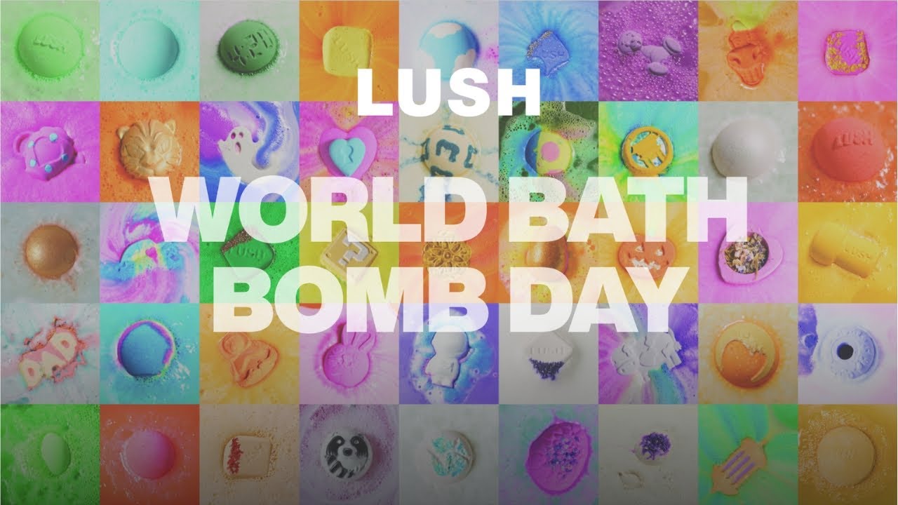 Lush Celebrations For World Bath Bomb Day 2023 - We are Lush