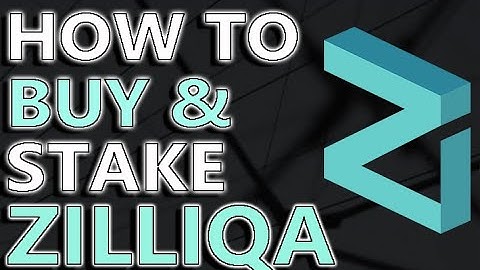 How To Buy & Stake ZILLIQA / ZIL - For Beginners