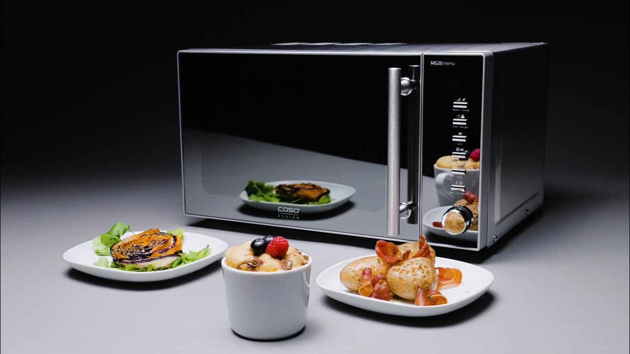 CASO Design MG 20 menu - Four micro-ondes grill - 20 litres - 800