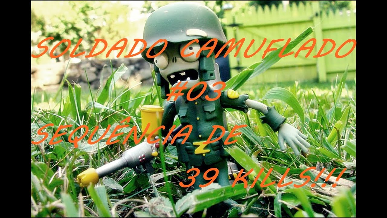 Plants vs Zombies Garden Warfare Gameplay PS4 Soldado Camuflado ...