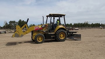 CAT Skip Loader Grader Start-Up  Procedures By Operator Burns